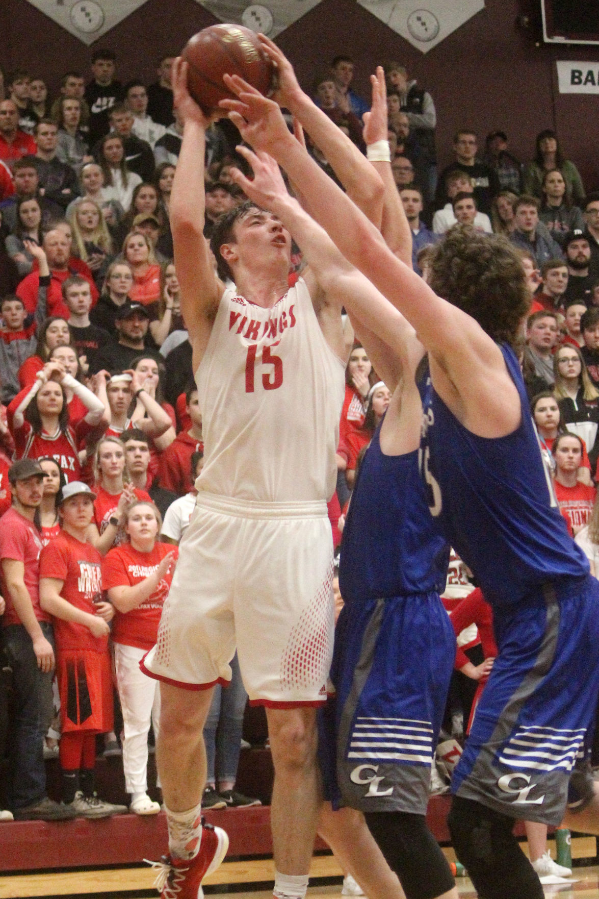 Colfax vs Clear Lake boys basketball 3-7-19